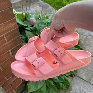 Birkenstock Arizona EVA coral peach women’s Size 36 Narrow